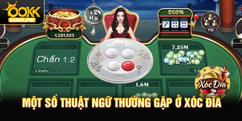 Một số thuật ngữ thường gặp ở bộ môn xóc đĩa