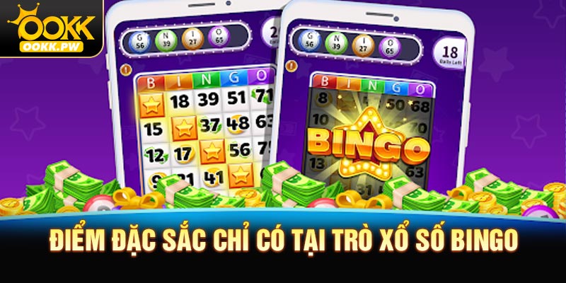 Điểm đặc sắc chỉ có tại trò xổ số Bingo